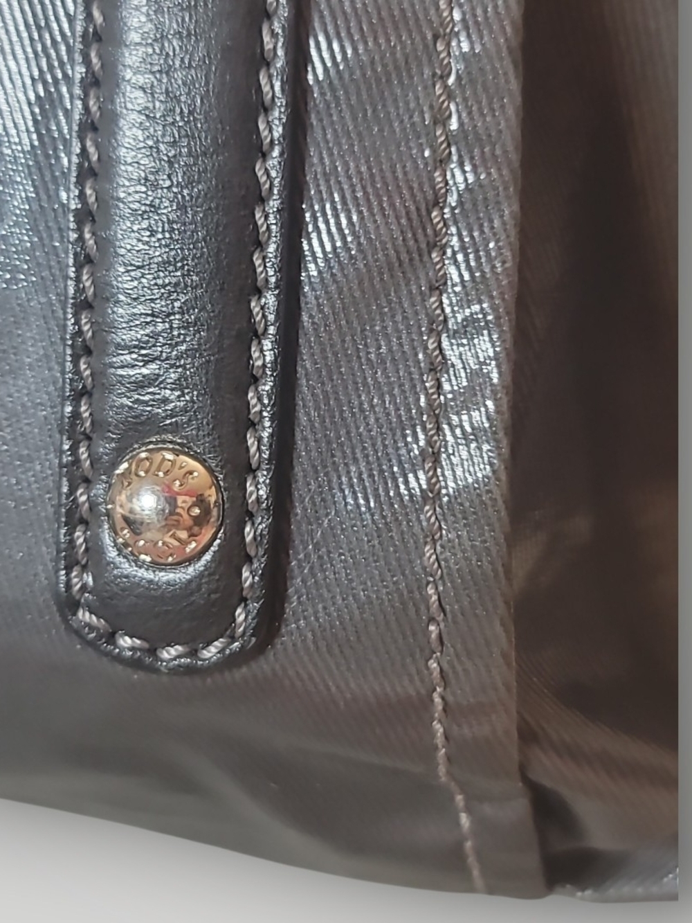 Tod's G-Line High Gloss CC Handbag Shoulder Bag In EUC Authentic - Picture 6 of 16